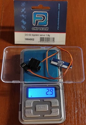 Prý 1,8g! Tak nevím co si o tom mám myslet a to tam ještě není páka....